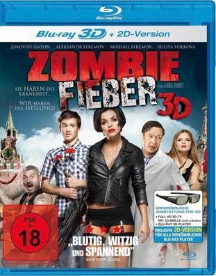 Zombie Fieber Blu-ray 3D + 2D NEU/ OVP FSK18!