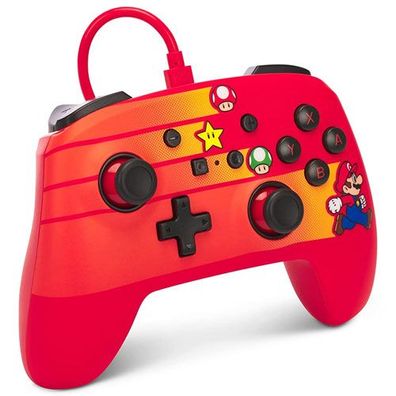 Switch Controller Enhanced wired Mario Speedster PowerA - PowerA - (Nintendo Switc