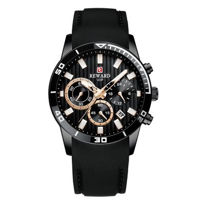 Men Wristwatch Luxury Waterproof Sport Stopwatch Quartz Watches Business Wrist Watch