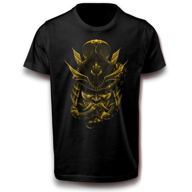 Samurai & Kobra Schlange Japan Folklore Ninja Krieger Shogun T-Shirt 152 - 3XL