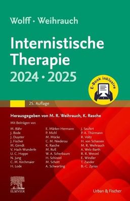 Internistische Therapie 2024, 2025 + E-Book, Martin R. Weihrauch