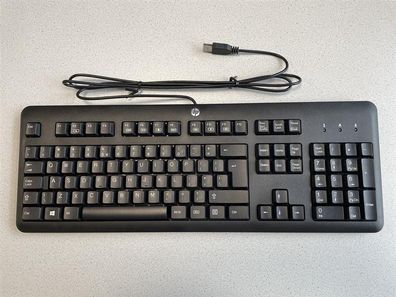HP KU-1156 672647-L33 USB Tastatur QWERTY Englisch schwarz