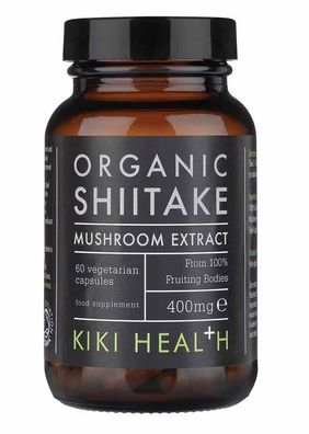 Organic Shiitake Extract, 400mg - 60 vcaps