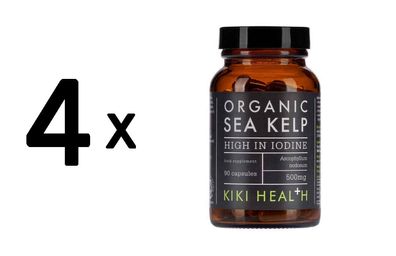 4 x Sea Kelp Organic - 90 caps