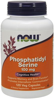 Phosphatidyl Serine, 100mg - 120 vcaps
