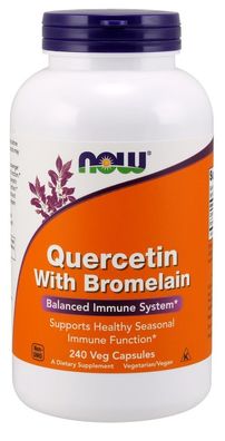 Quercetin with Bromelain - 240 vcaps