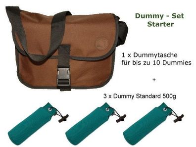 Dummy - Set Starter Dummytasche + 3 Standard Dummies