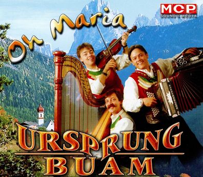 Maxi CD Cover Ursprung Buam - Oh Maria