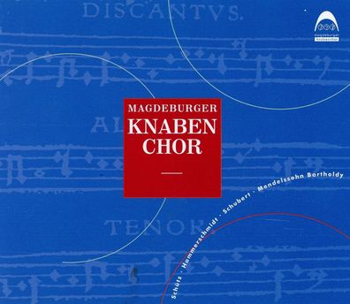 Maxi CD Cover Magdeburger Knaben Chor - Geistliche Chormusik