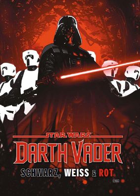 Star Wars Comics: Darth Vader - Schwarz, Weiss & Rot Deluxe, Jason Aaron