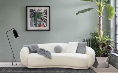 Wohnzimmer Dreisitzer Couch Design Möbel Einrichtung Polster Textil Couchen