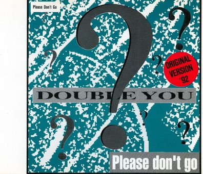 Maxi CD Cover Double You - Please don´t go