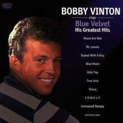 Bobby Vinton: Blue Velvet: The Best Of Bobby Vinton - Sony - (CD / Titel: A-G)