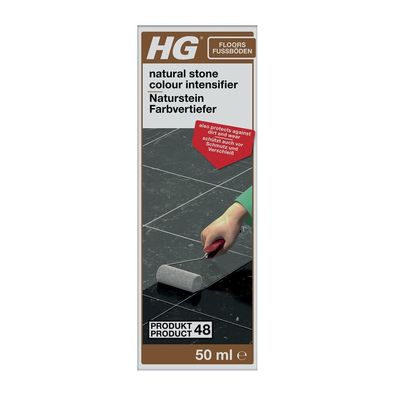 339,80€/ L) HG Farbvertiefer 50 ml Naturstein Hartgestein Granit Pflege