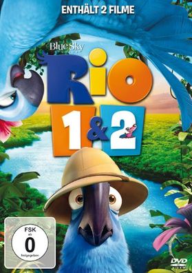 RIO 1&2 (DVD) Doppelpack Min: / DD5.1/ WS 2Disc - Fox 6272608 - (DVD Video / ANIMAT