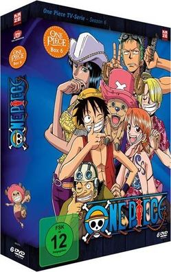 One Piece BOX #6 (DVD) TV-Serie 6DVDs AV Visionen - AV-Vision AV0976 - (DVD Video
