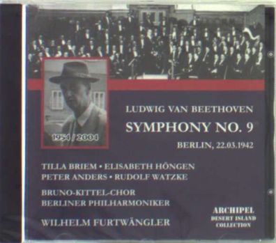 Symphonie Nr.9 - Ludwig van Beethoven (1770-1827) - Archipel - (CD / Titel: H-Z)