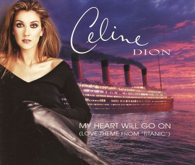 Maxi CD Cover Celine Dion - My Heart will go on