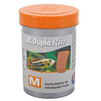 DuplaRin M, Zierfischfutter für mittelgroße Fische - 180 ml