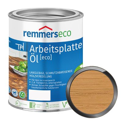 Remmers ECO Arbeitsplattenöl matt Pflege-Öl Holz-Öl Möbel-Öl 0.375L Farblos