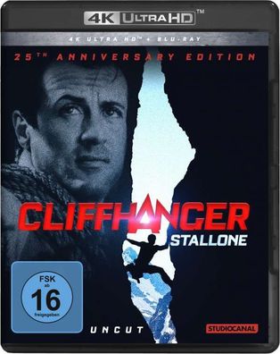 Cliffhanger (25th Anniversary Edition) (Ultra HD Blu-ray & Blu-ray) - Kinowelt GmbH