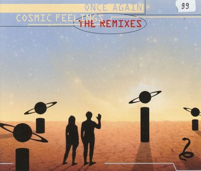 Maxi CD Cover Once Again - Cosmic Feelings ( Remixes )
