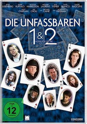 Unfassbaren, Die 1 & 2 (DVD) Doppelset Min: / DD5.1/ WS Now you see me - Concord...