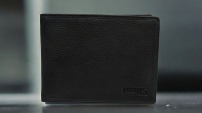 LAAKS Männer-Geldbeutel Ringo mit RFID-Schutz 14 Fächer Echtleder Portemonnaie