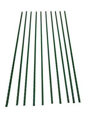 10x Pflanzstab Rankhilfe Pflanzenstütze Pflanzstäbe 60cm in grün