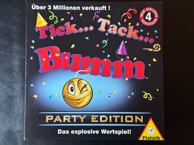 Gesellschaftsspiel Partyspiel Piatnik 648366 Tick Tack Bumm Party Edition Top