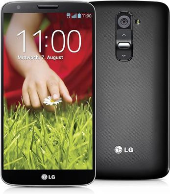 LG G2 D802 Android LTE Smartphone 16GB Schwarz Sehr Gut in OVP