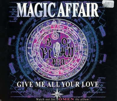 Maxi CD Cover Magic Affair - Give me all Your Love