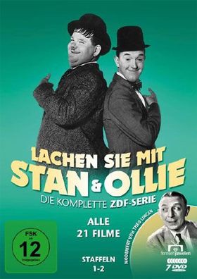 Lachen Sie mit Stan & Ollie BOX (DVD) Gesamtedition, Alle 21 Filme, 7Disc - ALIVE AG