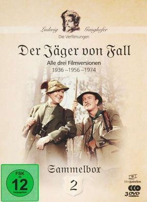 Die Ganghofer Verfilmungen Box 2: Der Jäger von Fall - Al!ve 641557 - (DVD Video / T