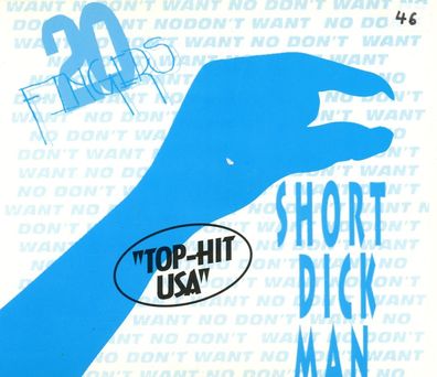Maxi CD Cover 20 Fingers - Short Dick Man