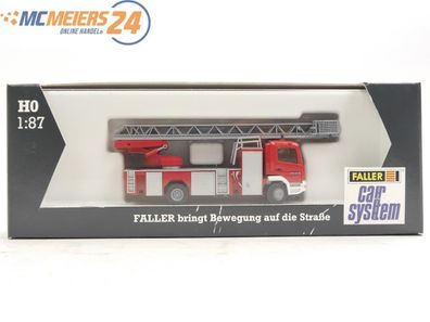 Faller Car System H0 161573 Modellauto Feuerwehr Leiterwagen 1:87 / Licht E403