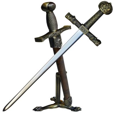 Haller, Brieföffner, Miniatur Schwert 3 tlg., in Geschenkbox, Deko, Historie