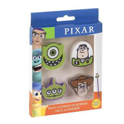 Radiergummi-Set Pixar (4 pcs)