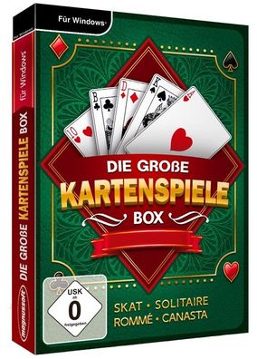 Die Kartenspiele Box - Romme - Skat - Canasta - Solitaire - PC Download Version