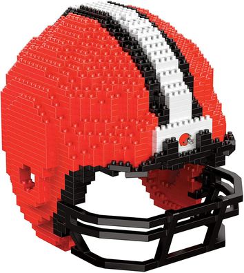 NFL Cleveland Browns 3D BRXLZ Puzzle Helm Set Football Footballhelm