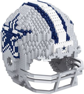 NFL Dallas Cowboys 3D BRXLZ Puzzle Helm Set Football Footballhelm