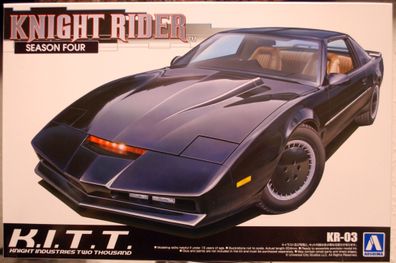 Aoshima 063774 1982 Pontiac Firebird Trans Am Knight Rider K.I.T.T. Season Four