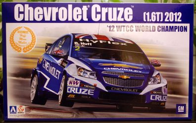 Aoshima Beemax 24003 2012 Chevrolet Cruze WTCC World Champion, 1:24 #05