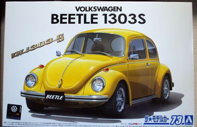 Aoshima 061305 1975 VW Käfer Coupe Volkswagen Beetle 1303 S 1:24