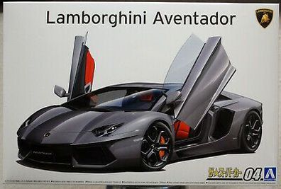 Aoshima 058640 2011 Lamborghini Aventador LP 700-4 1:24