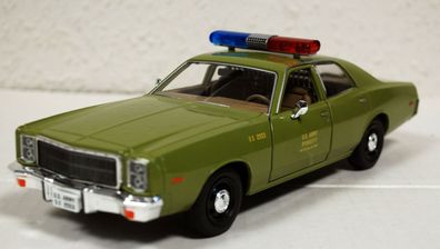 1977 Plymouth Fury Military Police A-Team 1:24 Greenlight 84103