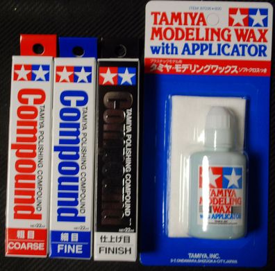 Tamiya Compound Wax Gloss Coating Sponge