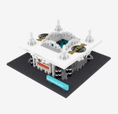 NFL Miami Dolphins 3D BRXLZ Puzzle Mini Stadium Stadion Set Hard Rock Stadium