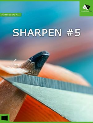 Sharpen #5 - Bilder schärfen - KI - Accelerated Vision - PC Downloadversion