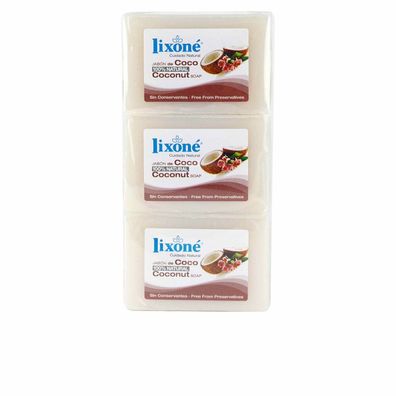 Lixoné Coconut Soap Trockene Haut 3x125g